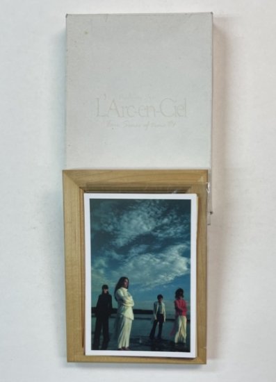 ラルクアンシエル ポストカード＆フォトフレーム L'Arc-en-Ciel sense of time ツアーグッズ ポストカード5枚セット 未使用  - ロックオンキング