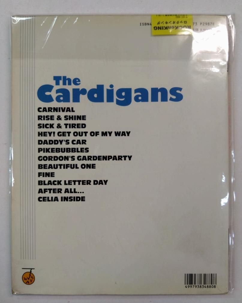 The Cardigans バンドスコア カーディガンズ・ベスト 12曲 シンコー 