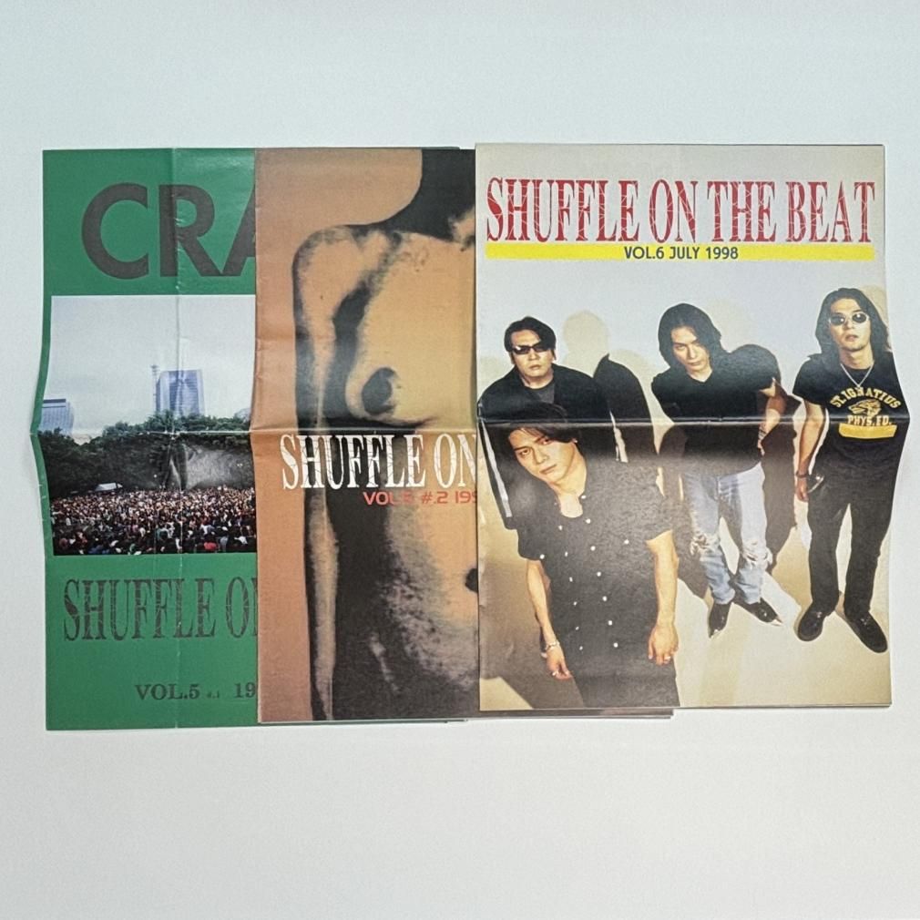 CRAZE ファンクラブ会報 shuffle on the beat 創刊号から16号+19号、21 