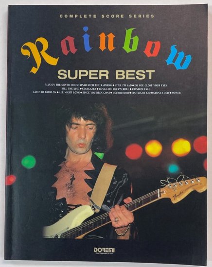 Rainbow バンドスコア レインボー スーパーベスト 15曲 タブ譜付 ...