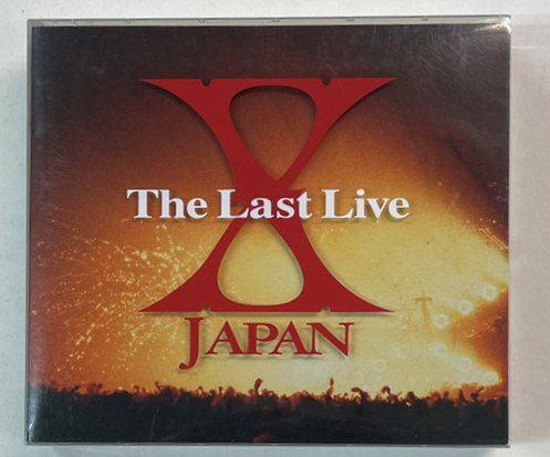 X JAPAN　限定盤CD　THE LAST LIVE　CD3枚組　全20曲収録　初回限定仕様＆特典封入　透明ブックケース&写真集　エックス -  ロックオンキング