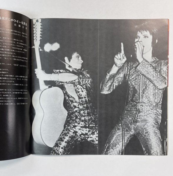 デヴィッドボウイDavid Bowie1983ツアーパンフと使用済みチケット半券 