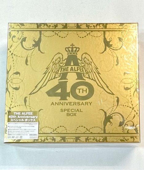 アルフィー 限定DVD2枚組+CD16枚組 未開封 THE ALFEE 40th Anniversary