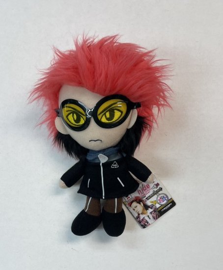 hide ぬいぐるみ 2013Ver 黒・イエローラインパーカー hide ROCKET