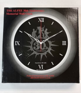 ե30ǯꡡɳݤסTHE ALFEE 30th Anniversary Memorial Wall Clock 륯å Ͽ12 ̤
