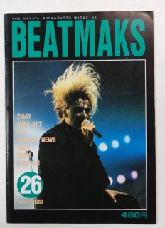 BEATMAKS 26 1989年1月 ZIGGY JUNK ART TILT TEENAGE NEWS 有頂天 SHAM 山部善次郎 