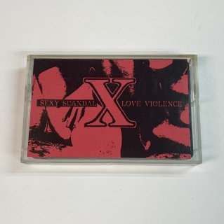 エックス デモ・カセットテープ X SEXY SCANDAL LOVE VIOLENCE '86.5 大阪キャンディホール フル・ライブ音源 8曲入 X JAPAN