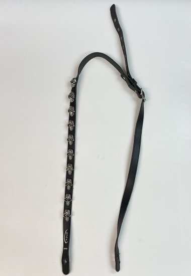 hide スカル・ギターストラップ hideモデル 髑髏 フェルナンデス hide SKULL STRAP FERNANDES - ロックオンキング