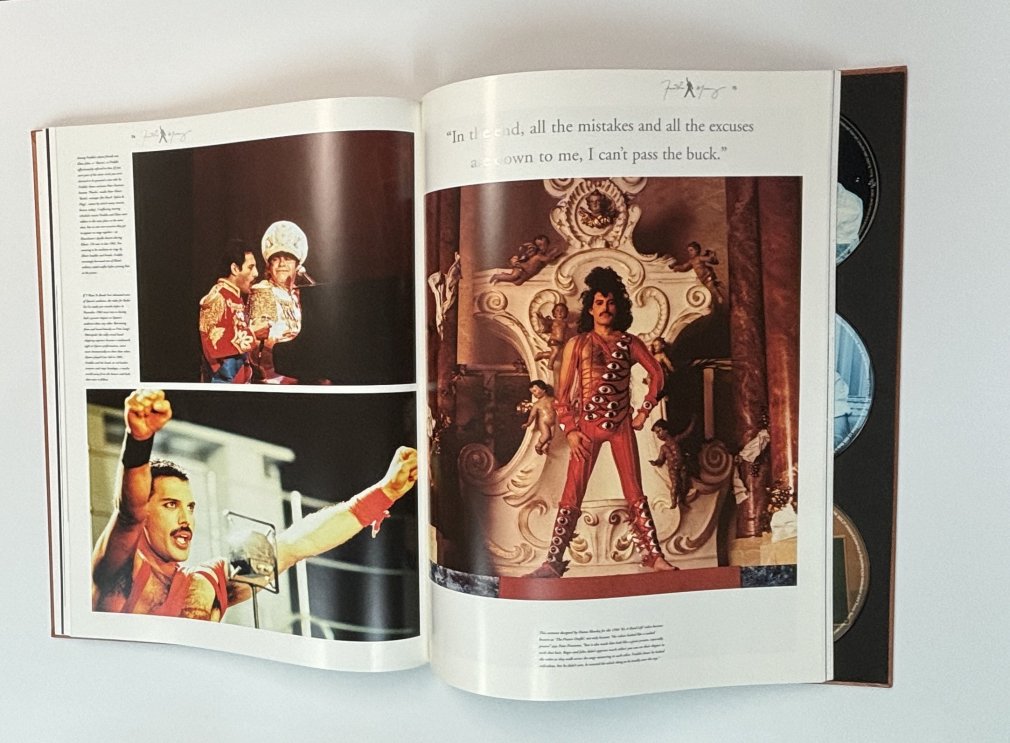 フレディ・マーキュリー・コレクション 輸入盤 Freddie Mercury 1973-2000 コンプリートボックス 帯付 12枚組（CD  DVD）写真集 - ロックオンキング