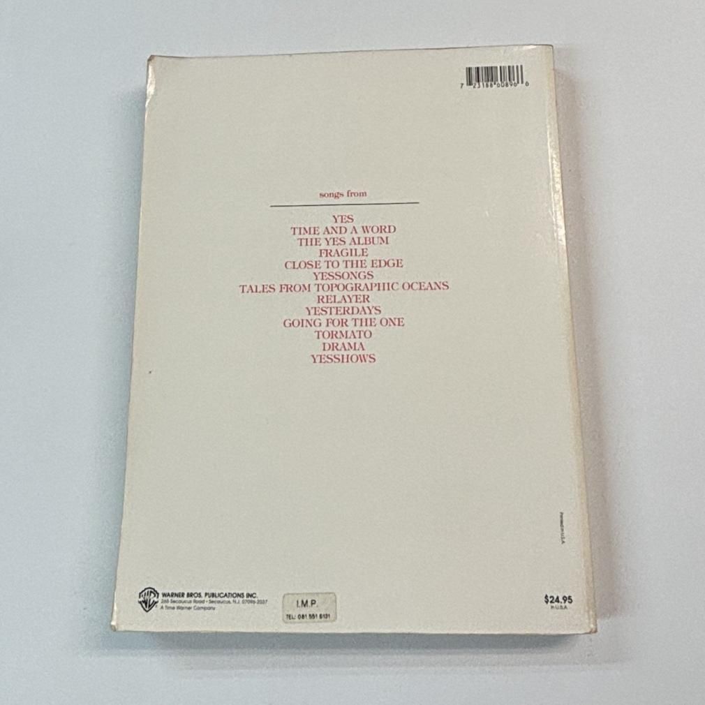 送料無料 イエス  『ビッグ・ジェネレイター』バンドスコア YES 中古本 送料無料 イエス 『ビッグ・ジェネレイター』バンドスコア YES 中古本