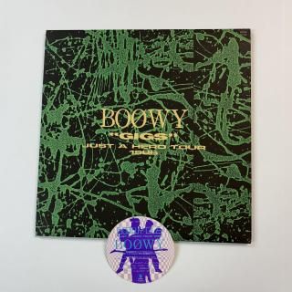 BOOWY쥳ɡסGIGS JUST A HERO TOUR 1986ץ쥳