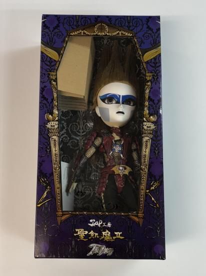 未使用　聖飢魔Ⅱ公認　25周年記念　聖飢魔Ⅱドール　デーモン閣下　JAP工房 デーモン閣下 聖飢魔Ⅱ 公認ドール TAEYANG ドールスタンド、箱