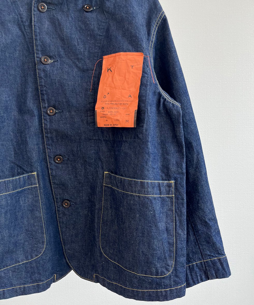 KATO'カトー Denim Shop Coat