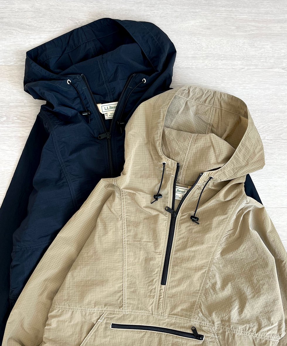 L.L Bean Light Nylon Anorak：ブルゾン - パーカー