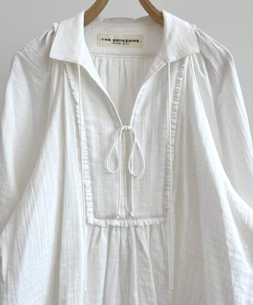 Shinzone/ GAZE SMOCK BLOUSE