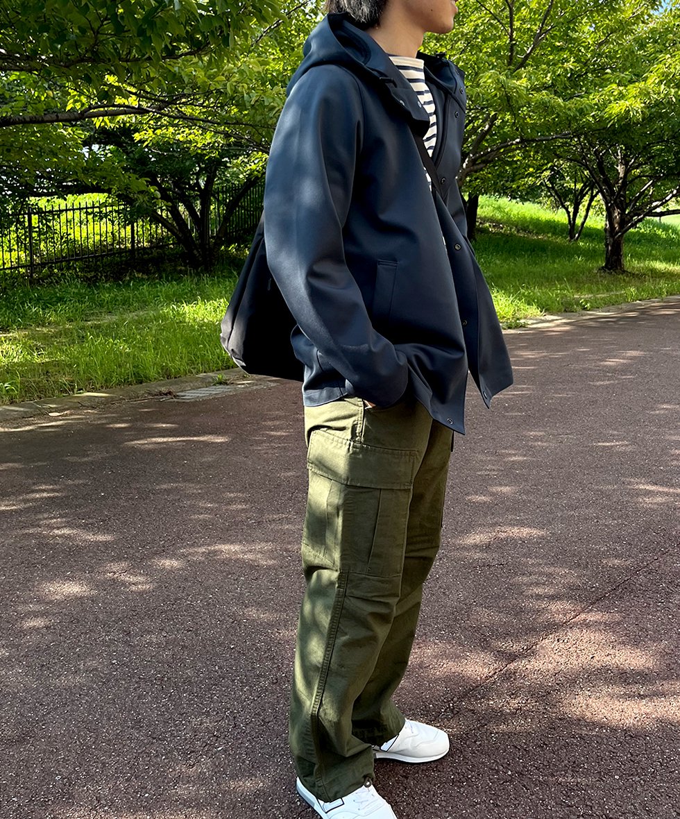 【WORKS.別注】Jackman/ High-density Jersey Jacket