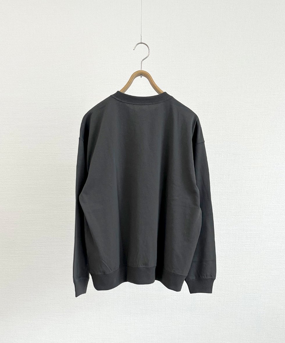 DANTON/ LONG SLEEVE SWEAT T-SHIRT