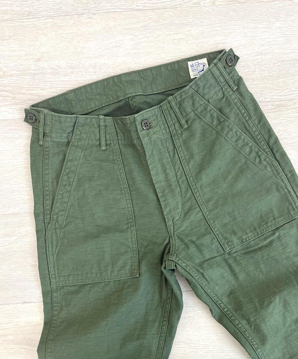 新品 orslow オアスロウ SLIM FIT FATIGUE PANTS 楽天市場】orslow[オアスロウ] slim fit fatigue pantsの通販