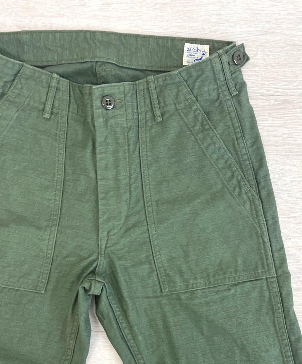 orSlow/ SLIM FIT FATIGUE PANTS