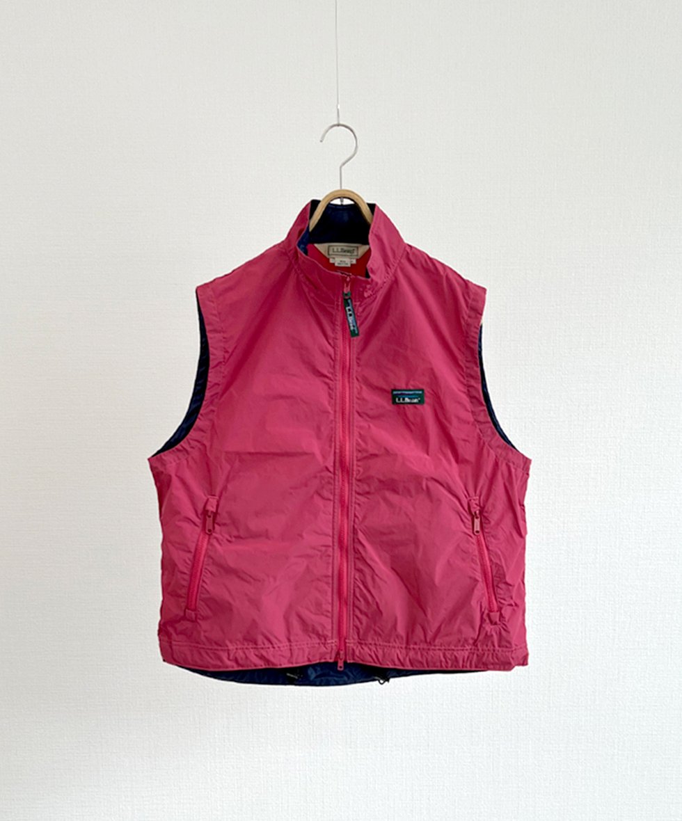 L.L.Bean/  Roxbury Vest (pink)