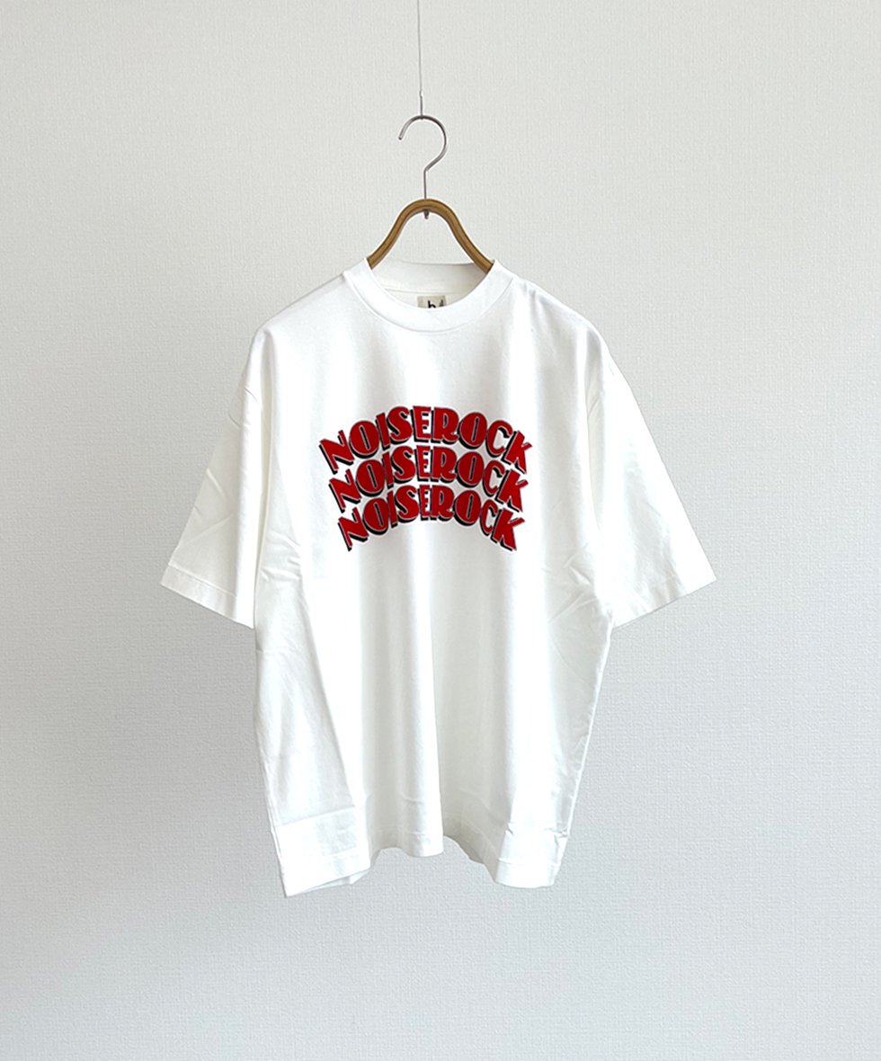 blurhmsROOTSTOCK/ NOISE ROCK Print Tee WIDE