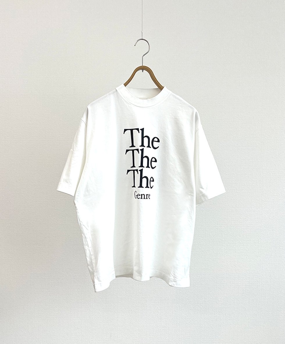 blurhmsROOTSTOCK/  The Genre The Print Tee WIDE (White)



