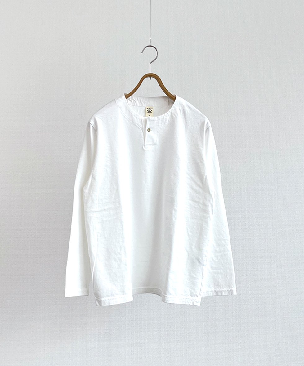 Jackman/   Henleyneck Longsleeved T-Shirt (White)