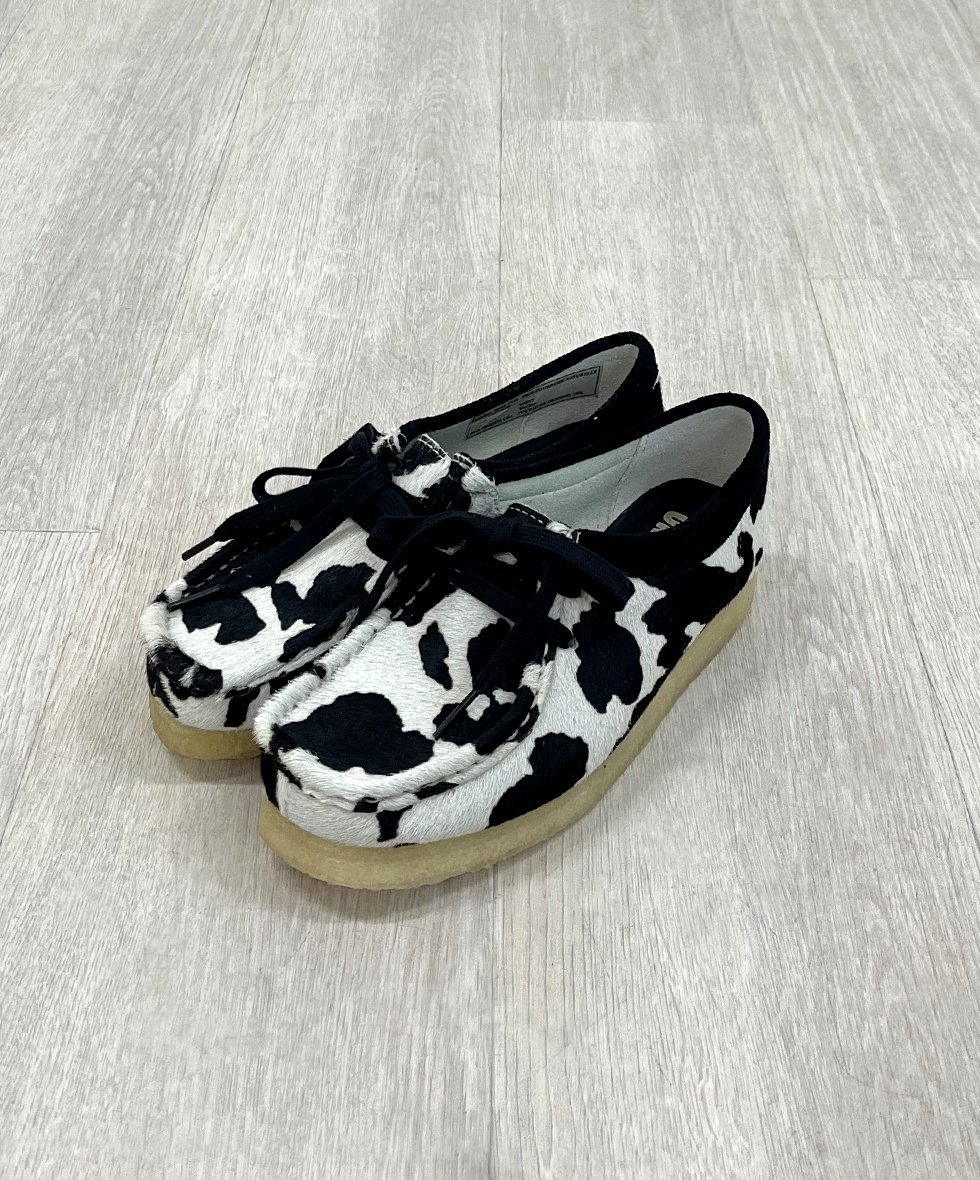 Clarks/ Wallabee (Cow Print HairOn)