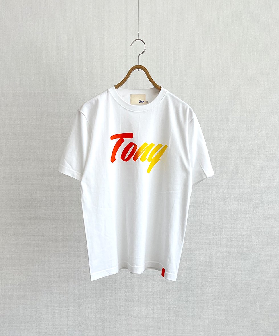 Tony Taizsun/  TONY LOGO TEE (WHT)
