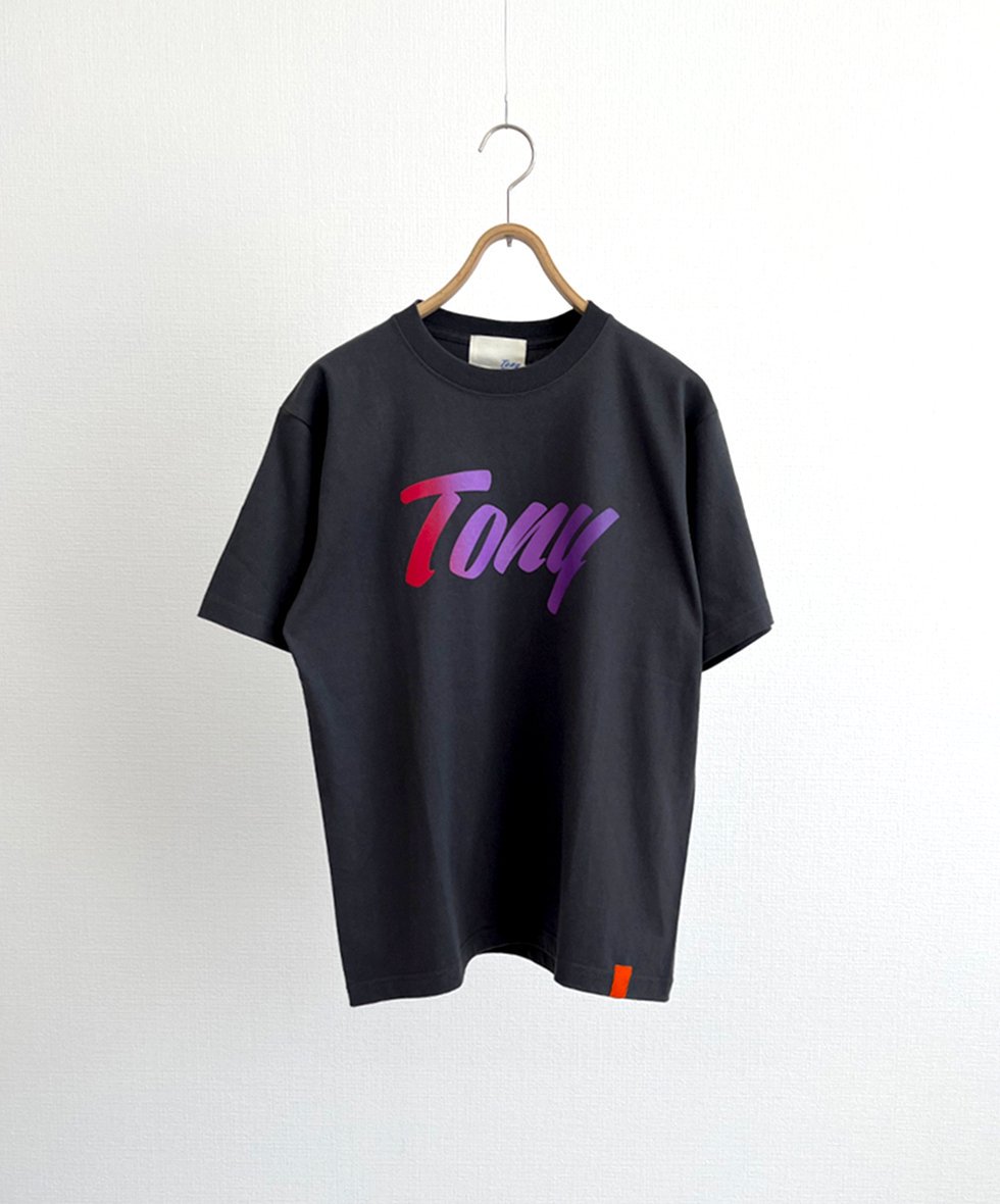 Tony Taizsun/  TONY LOGO TEE (BLK)
