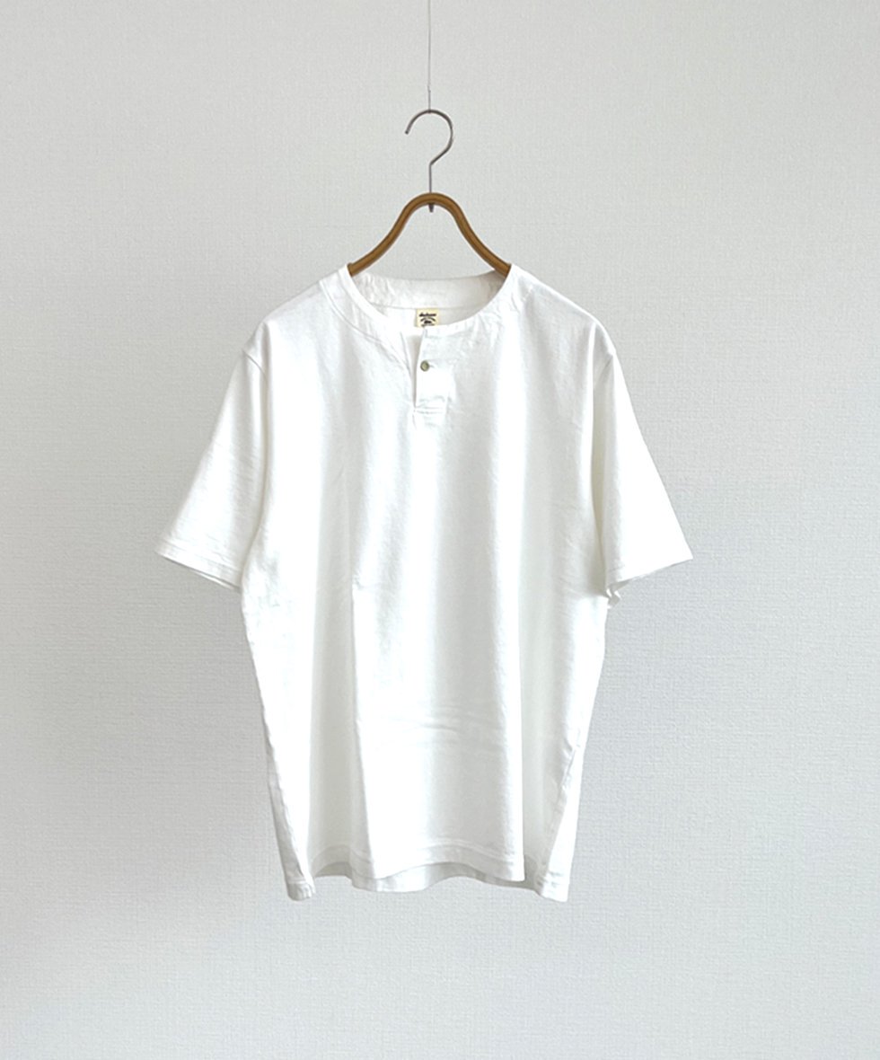 Jackman/  Henleyneck T-Shirt (White)
