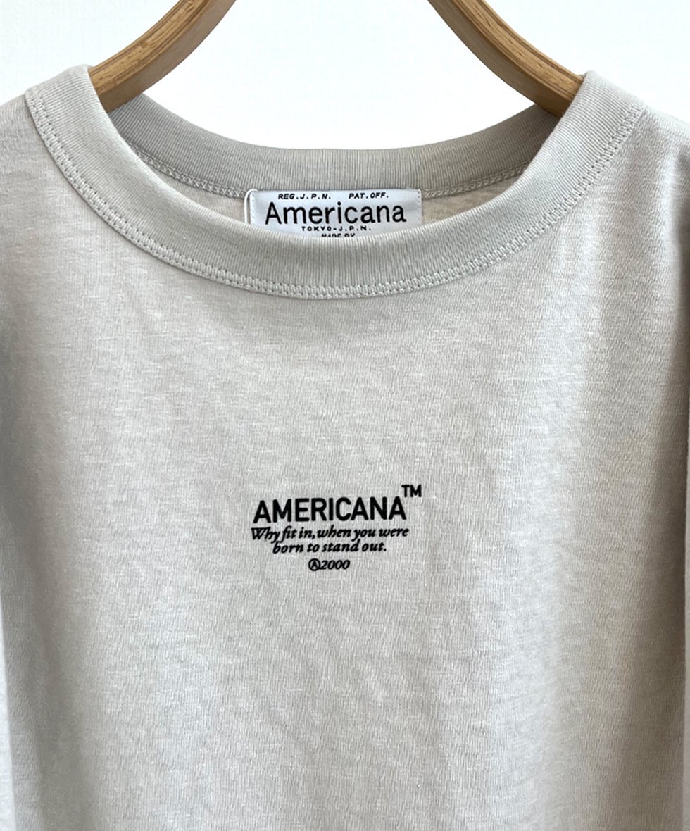 Americana/ 袖タック T