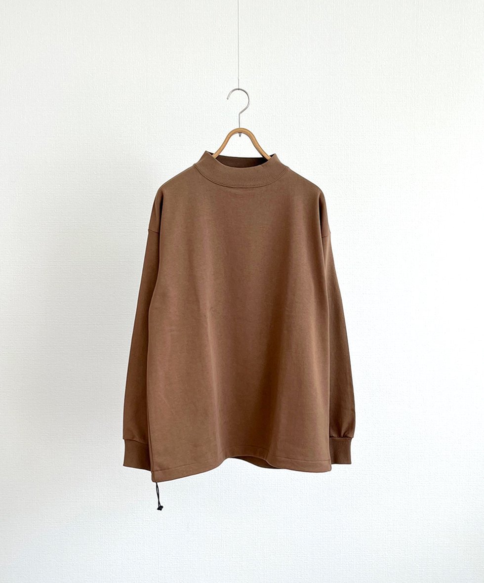 A VONTADE/  Mock Neck LS (COYOTE)