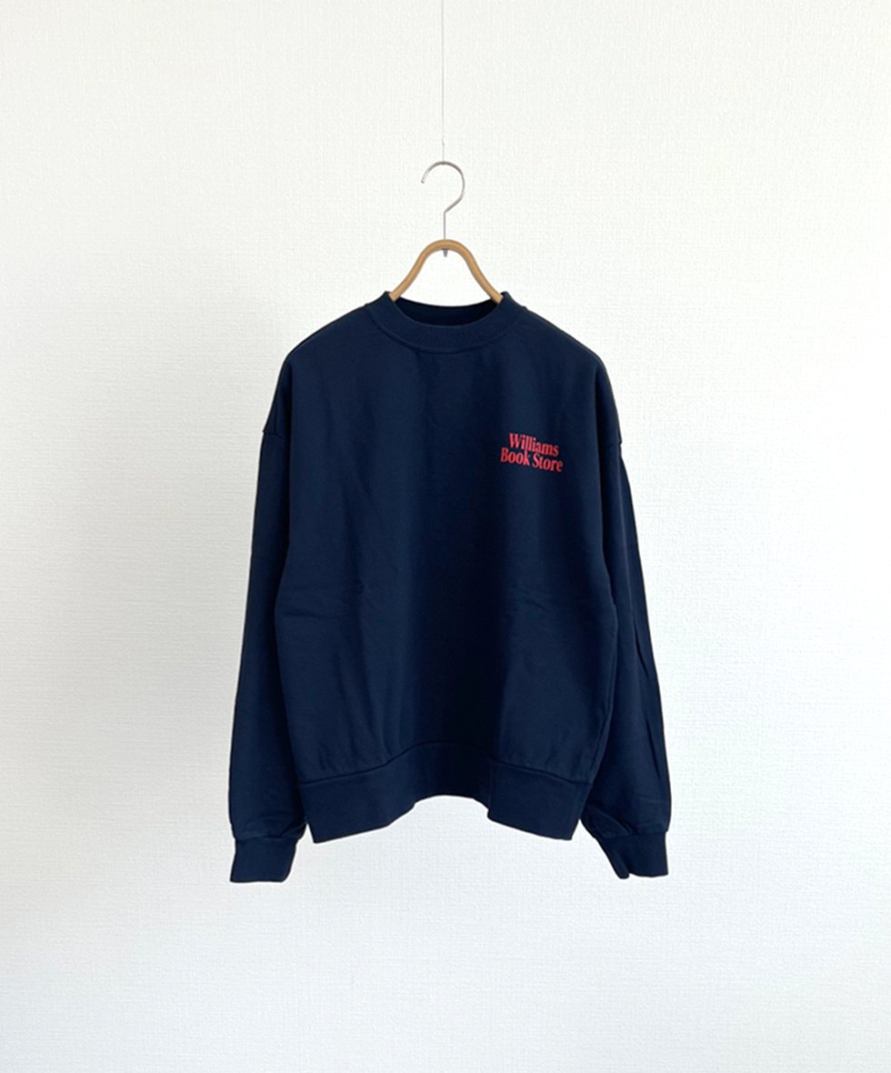 Shinzone/  BOOK STORE SWEATSHIRT (NAVY)