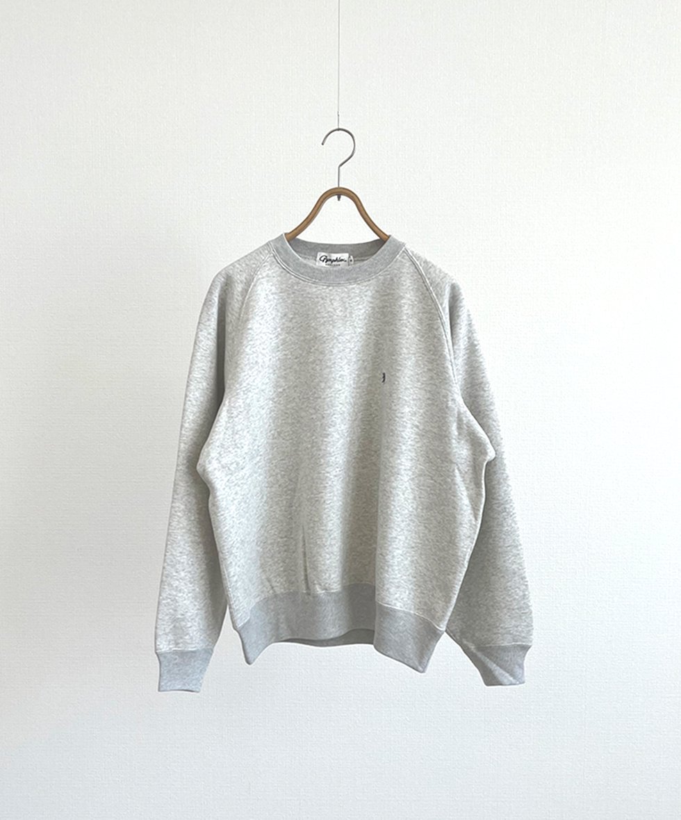 Gymphlex/  SWING SLEEVE CREW NECK P.O. (TOP GREY)