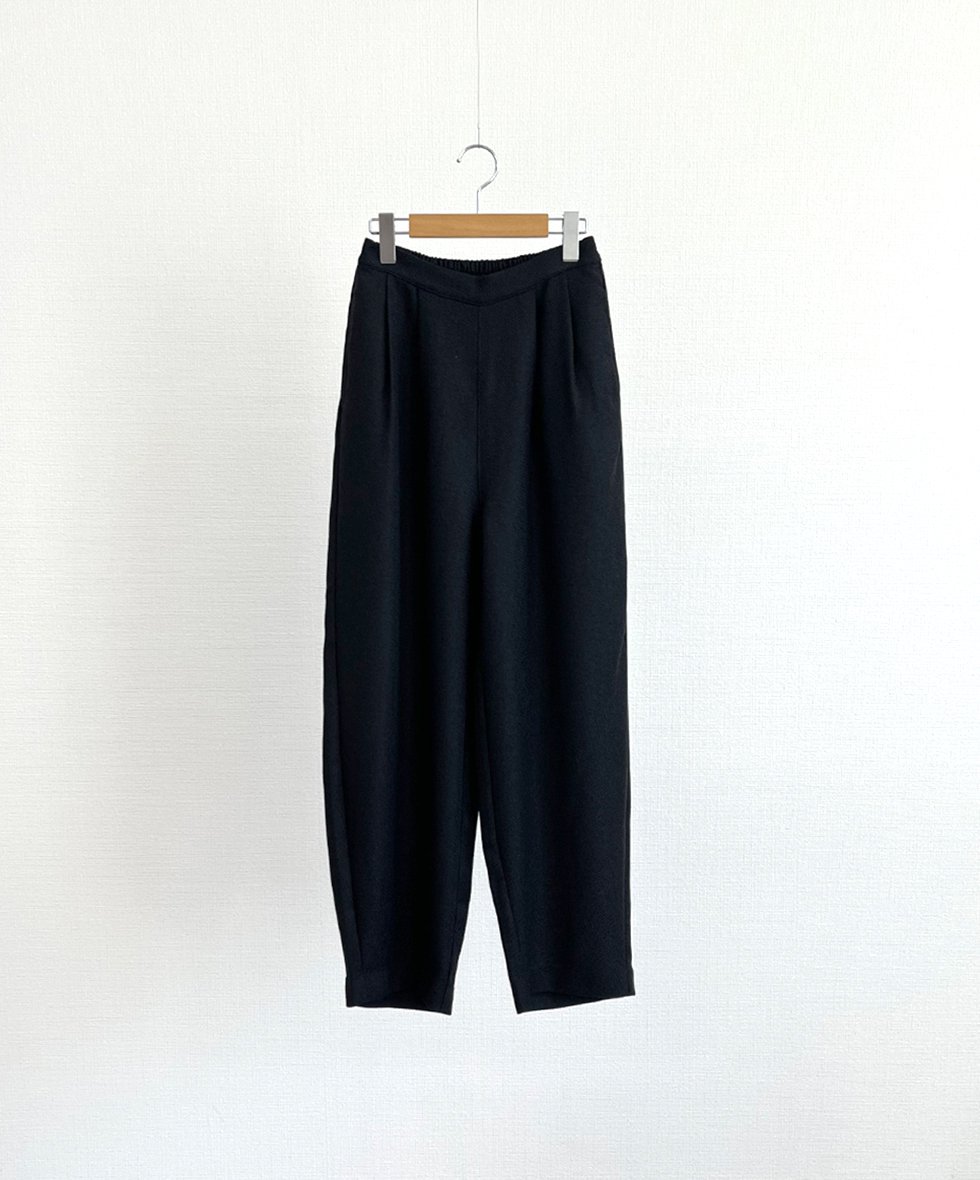 WHYTO./  mix color trouser (BLACK)