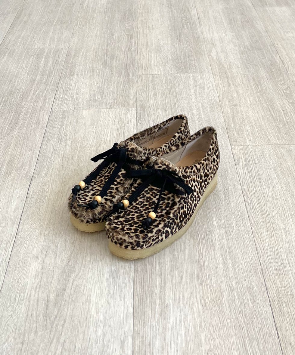 Clarks/  Wallabee Leopard PrintHARAJUKU PACK