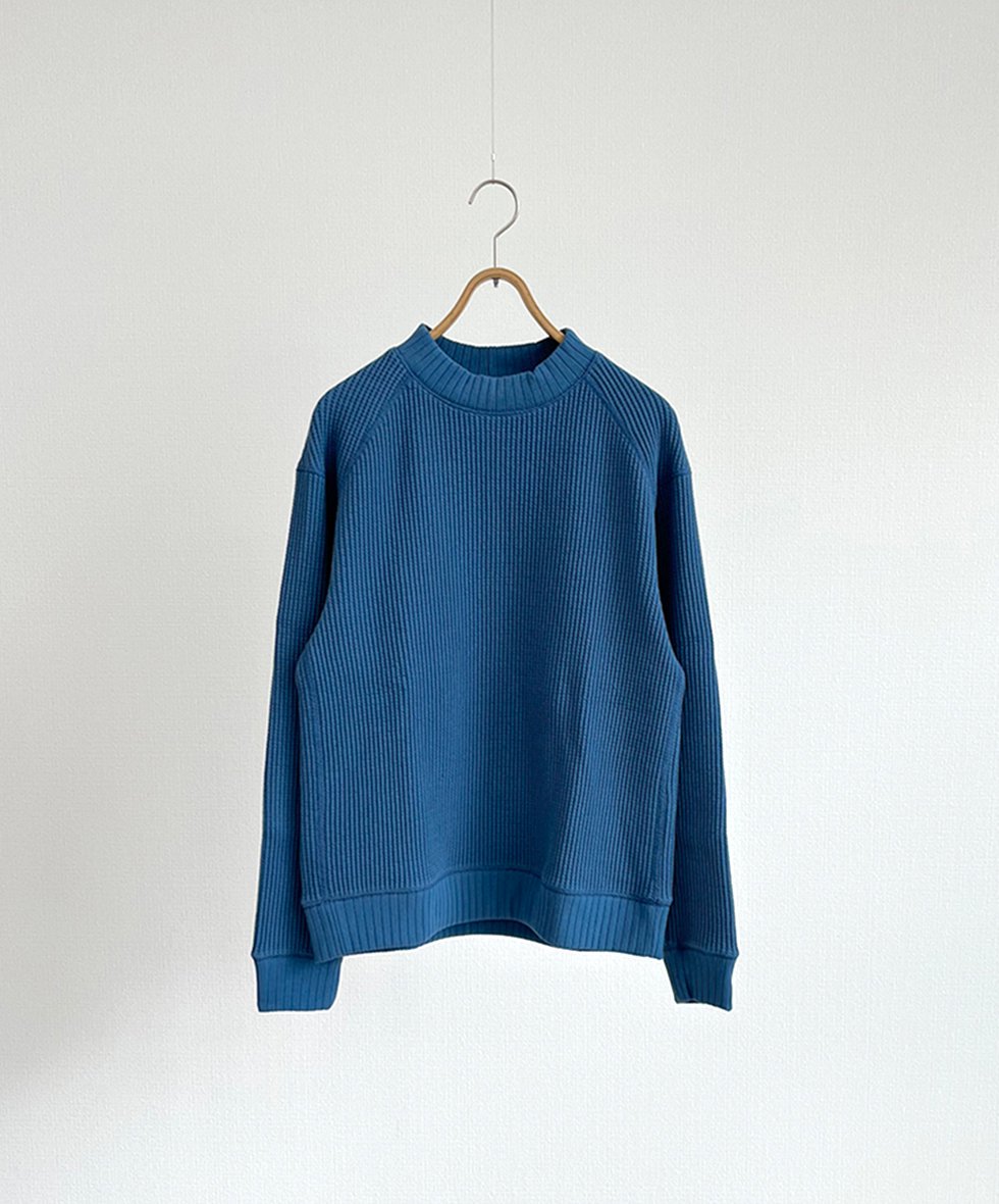 Jackman/ Waffle Midneck (Smoky Blue)