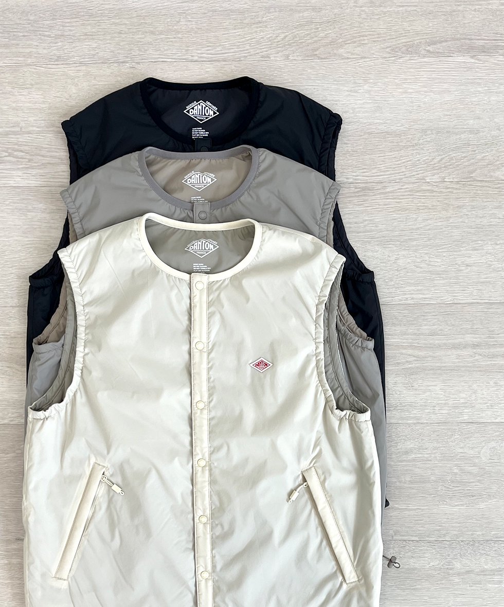 DANTON/  INSULATION COLLARLESS VEST 