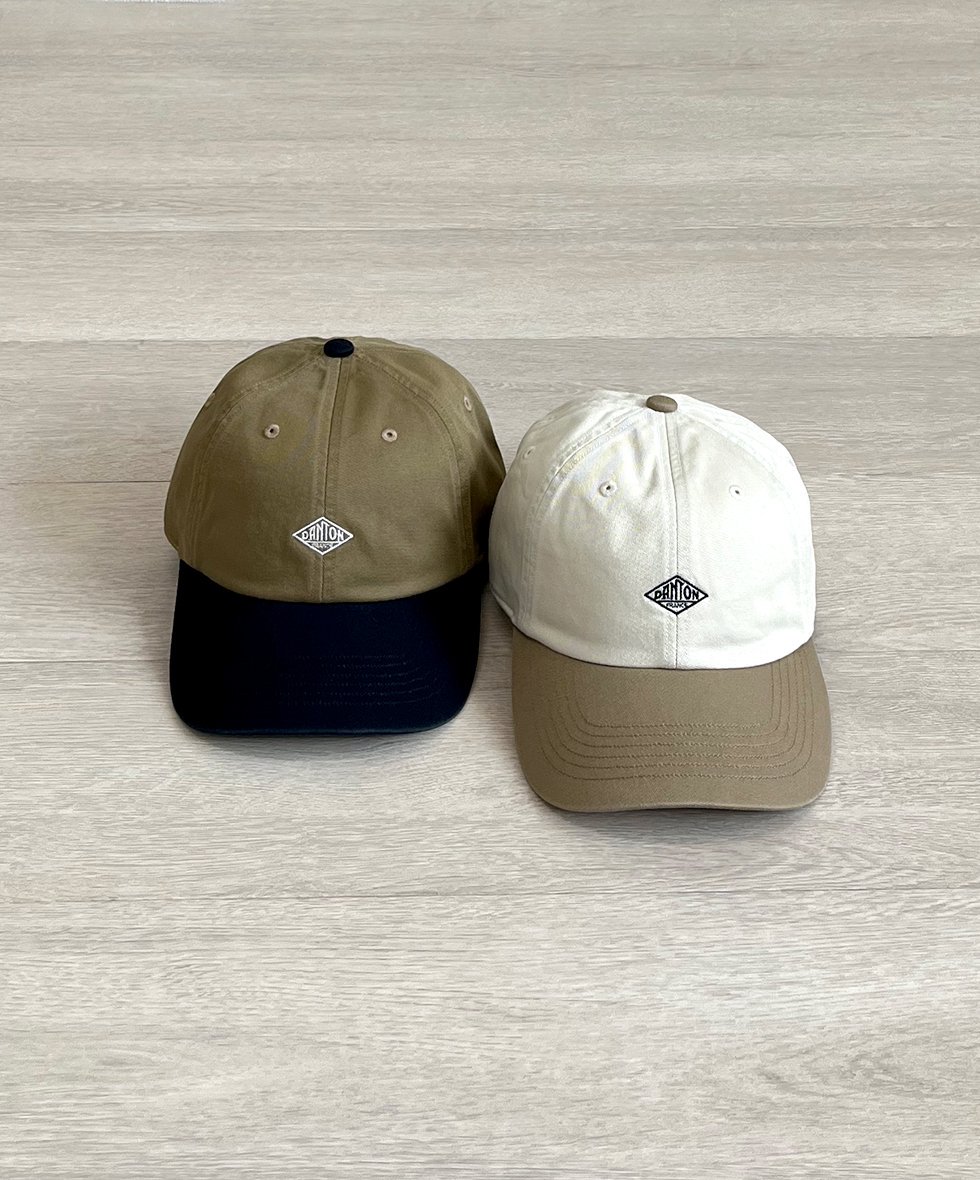 DANTON/  CHINO CLOTH 6PANEL CAP 2TONE