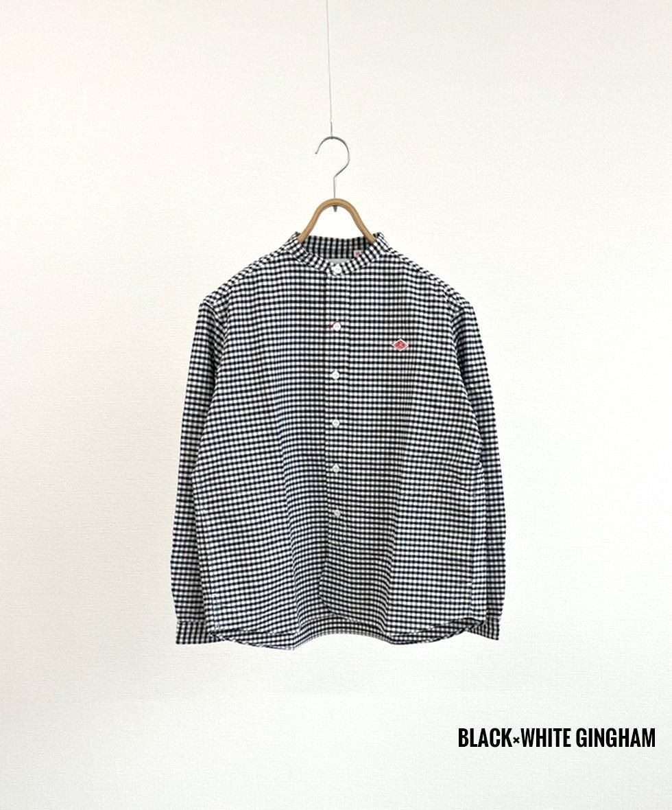 DANTON/ OXFORD BAND COLLAR SHIRT PATTERN