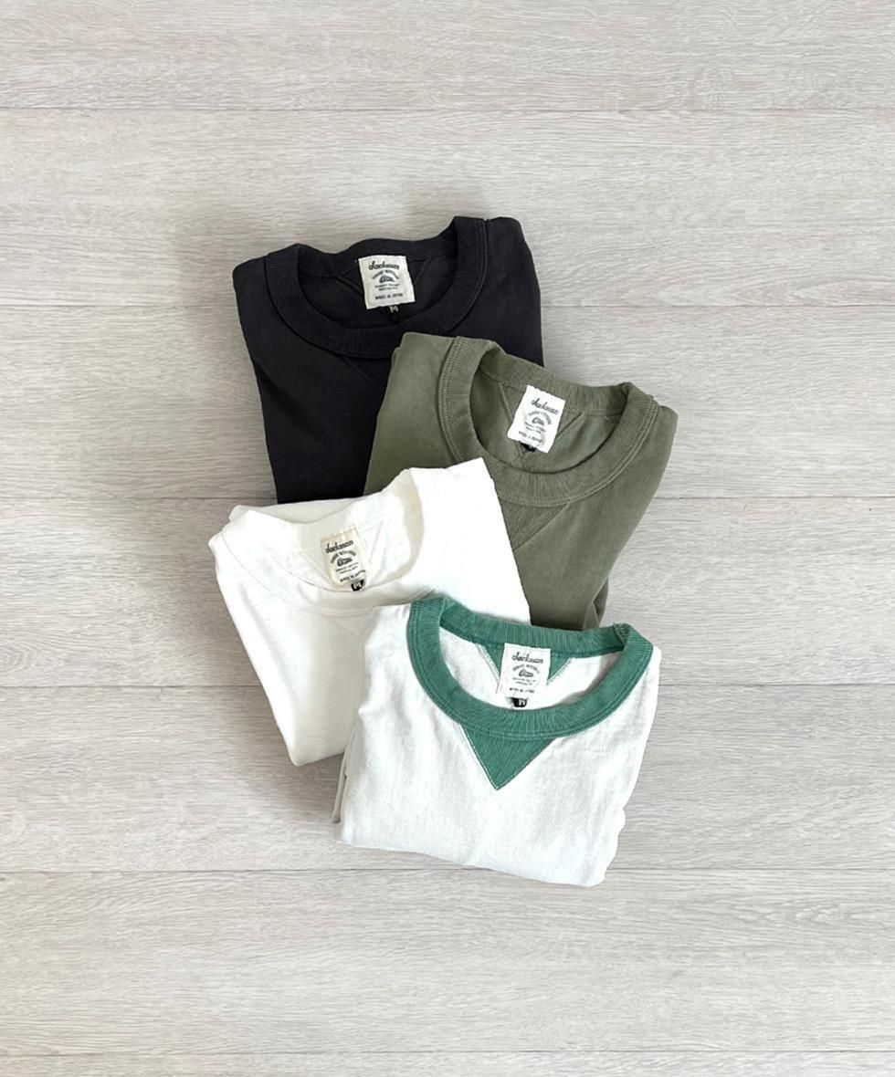 Jackman/  Dotsume Rib LS T-Shirt