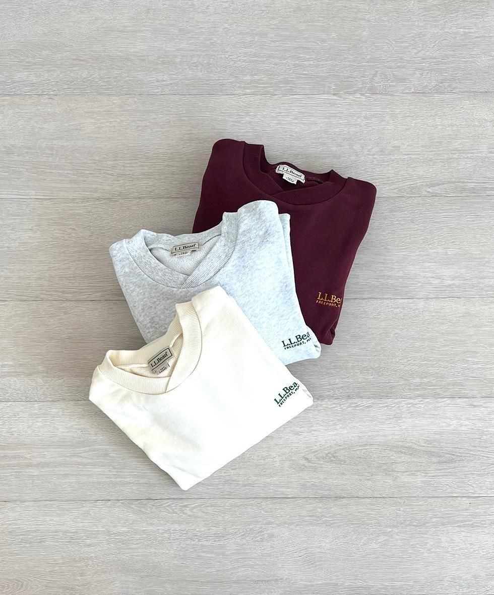 L.L.Bean/  Smithfield Crewneck Sweatshirt