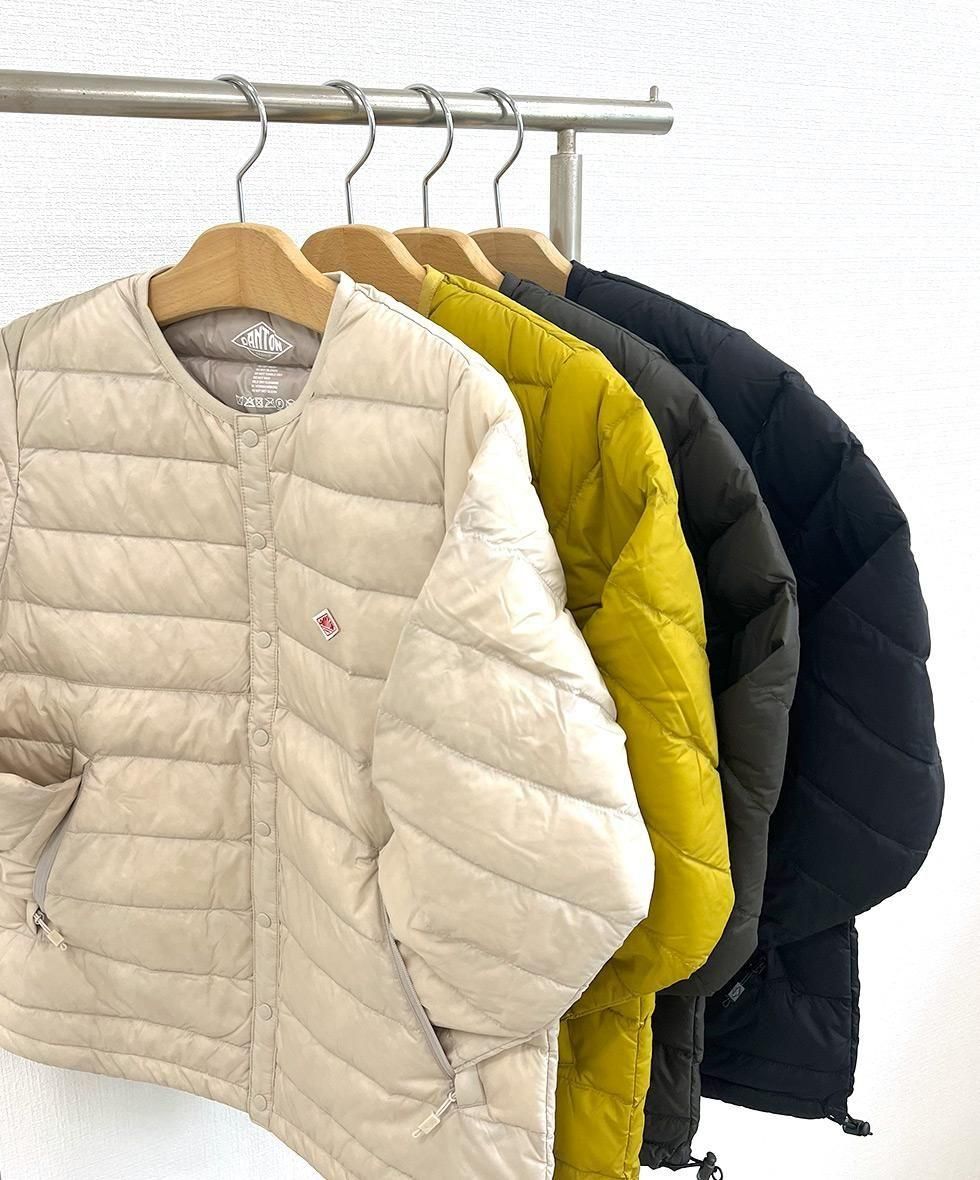 DANTON/ WOMEN'S CREWNECK INNER DOWN JACKET