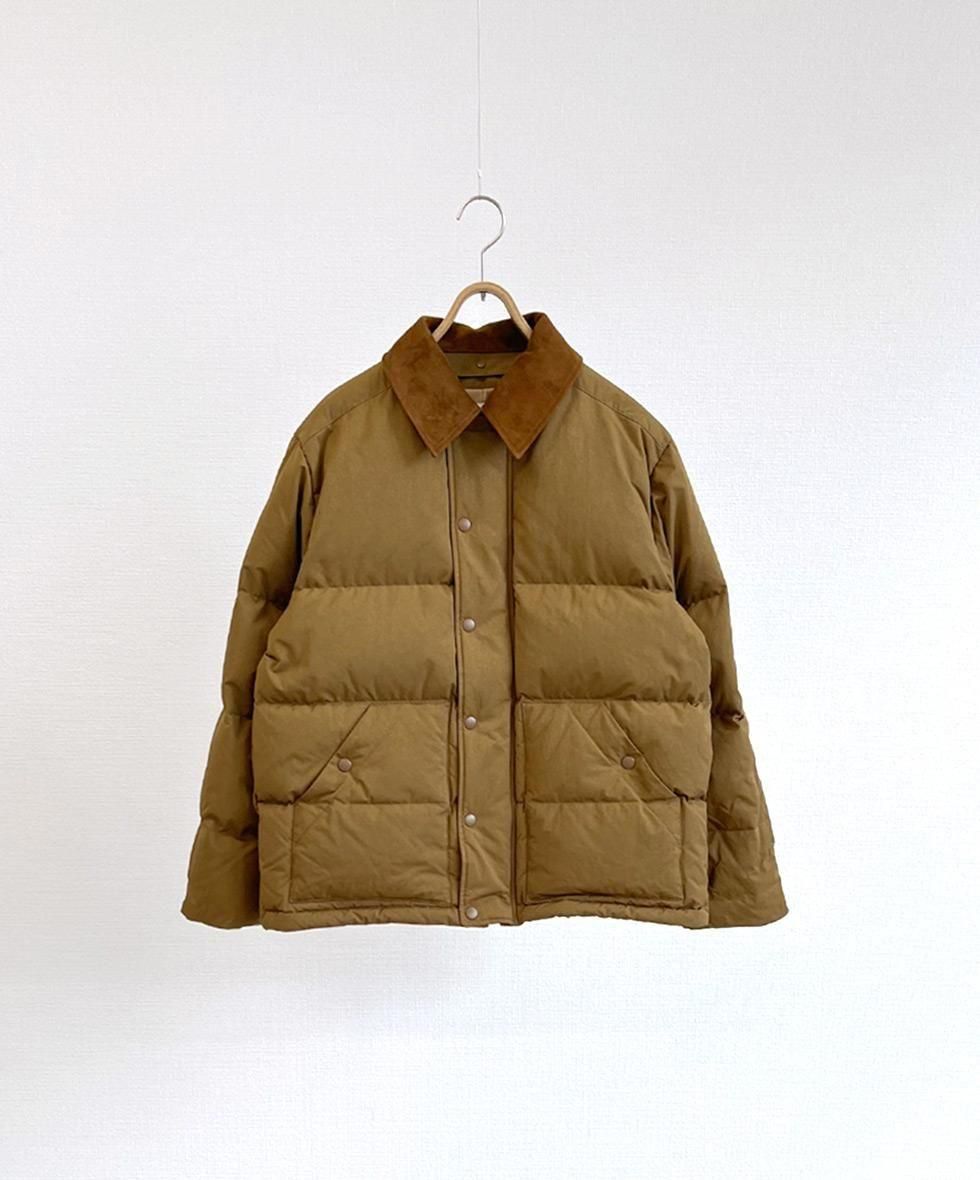 Shinzone/  SUEDE COLLAR DOWN JACKET