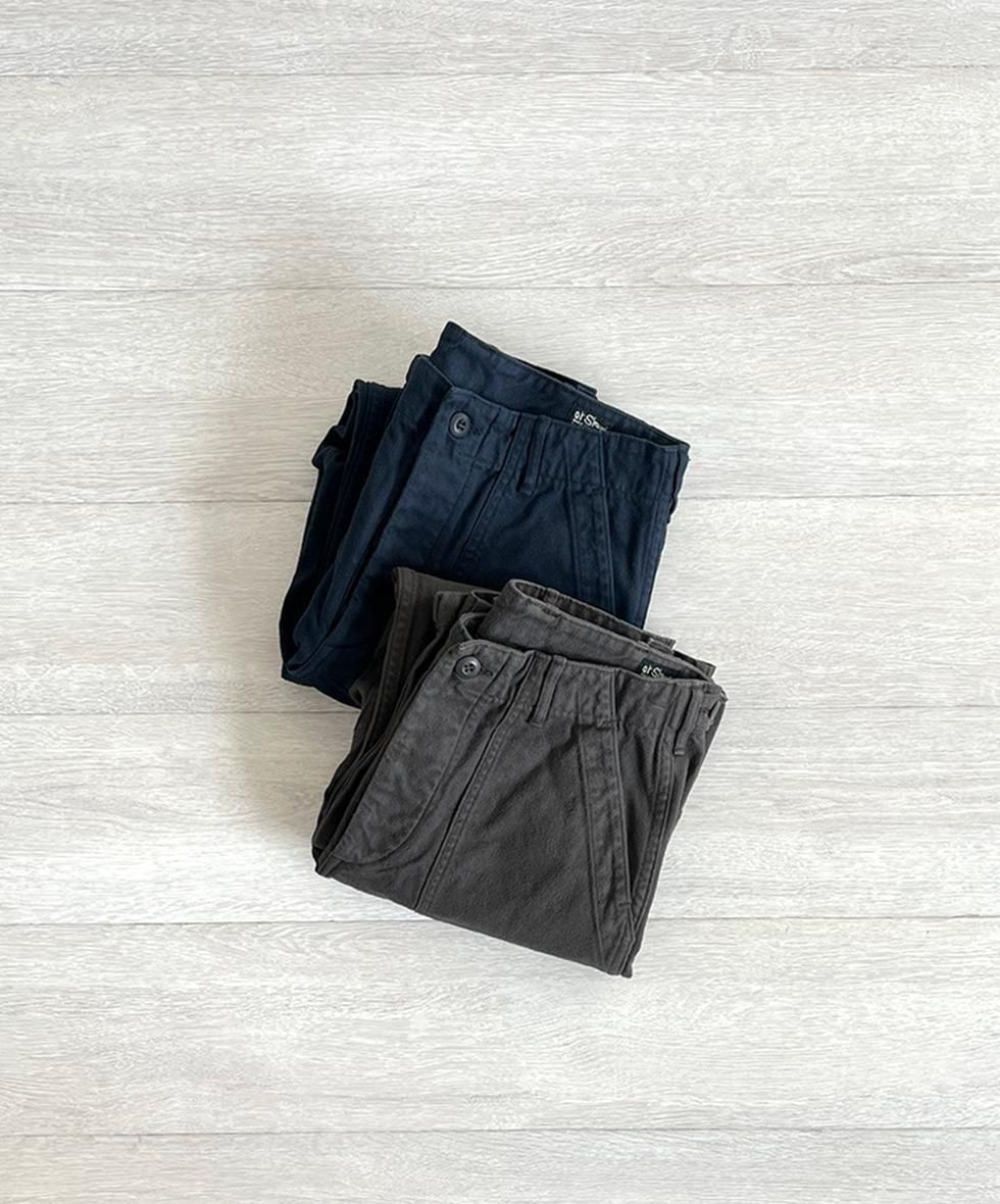 orSlow/  BRUSHED FLANNEL US ARMY FATIGUE PANTS (REGULAR FIT)