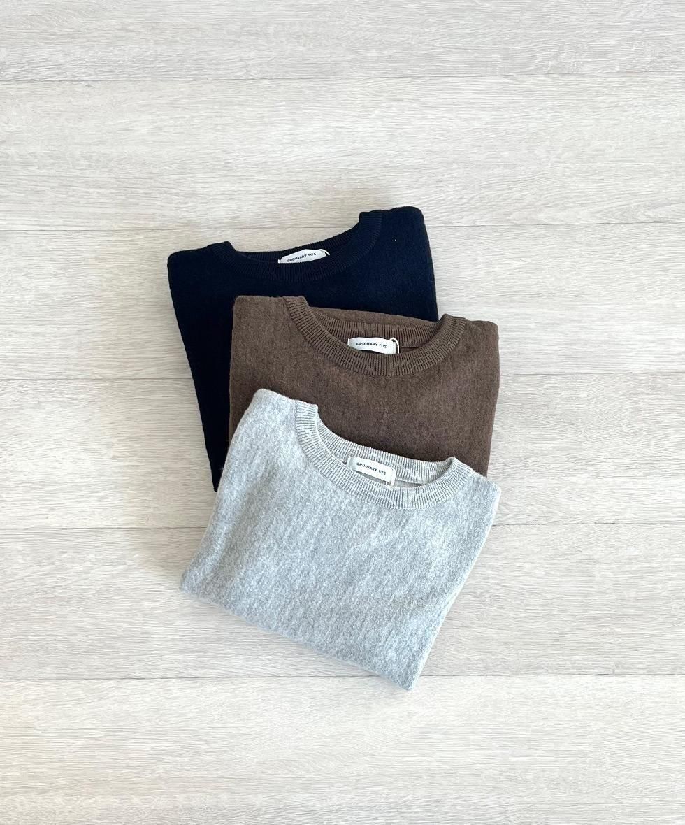 ORDINARY FITS/  BARBER KNIT