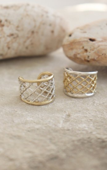 Mesh L ring (2tone)