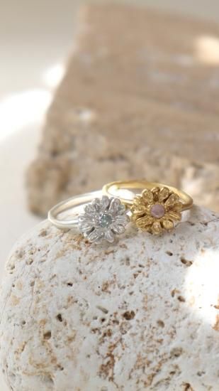 Marguerite L gem ring