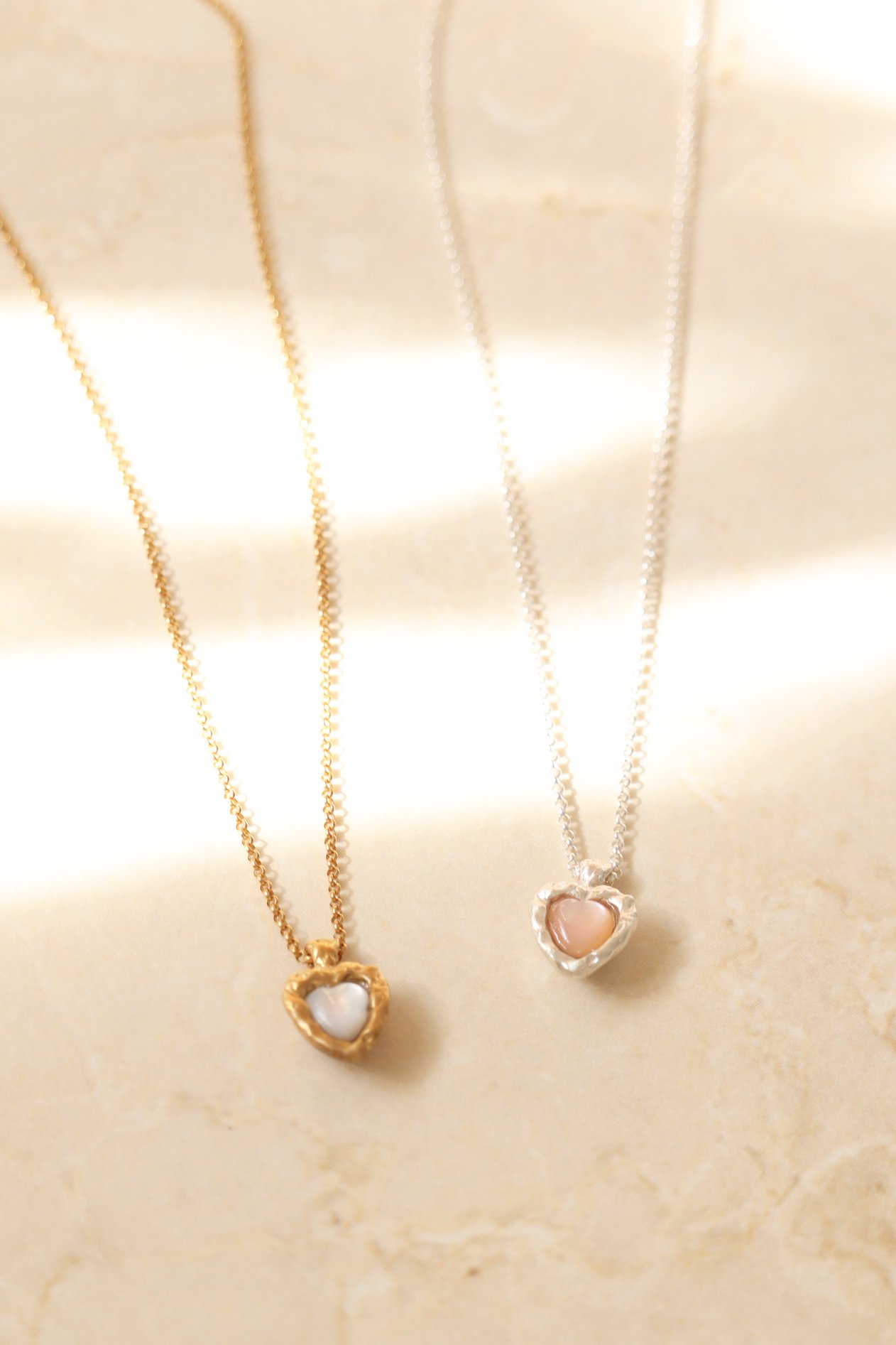 Shell heart necklace - emiru